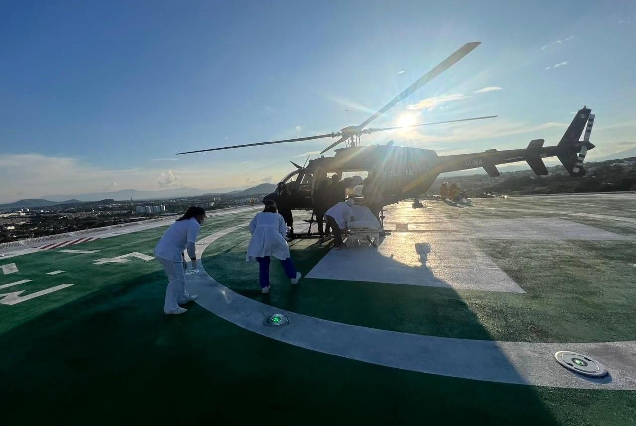 Los recién nacidos fueron trasladados de un nosocomio del IMSS a otro de esa institución y que continuarán con los traslados conforme se los pidan las autoridades médicas. Foto: SSC CDMX.