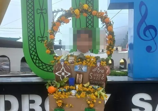 Se disfraza niña de ofrenda por Día de Muertos; enternece las redes