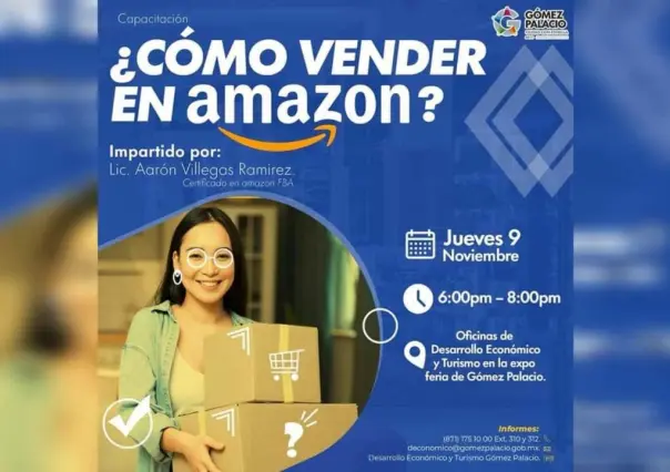 Aprende a vender en Amazon: taller gratuito para emprendedores