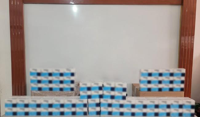 Las pastillas fueron aseguradas y puestas a disposición de la Agencia del Ministerio Público de la Federación en Guanajuato. Foto: Guardia Nacional