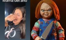 Disfraza a su hijo de Chucky el Muñeco Diabólico en el Día del Medio Ambiente