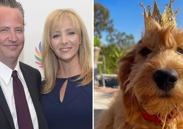 Adoptaría Lisa Kudrow a Alfred, perro del actor Matthew Perry