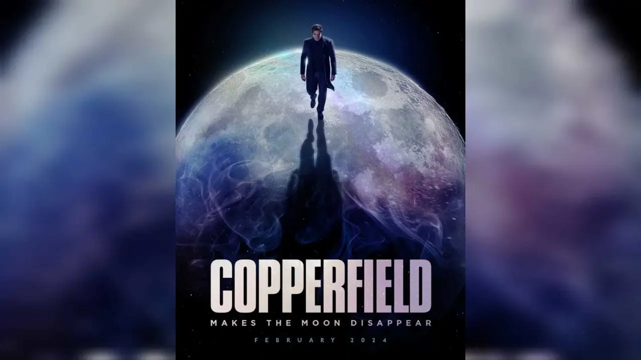 El ilusionista estadounidense, David Copperfield, hará desaparecer la Luna el próximo mes de febrero de 2024. Foto: Twitter @Copperfield