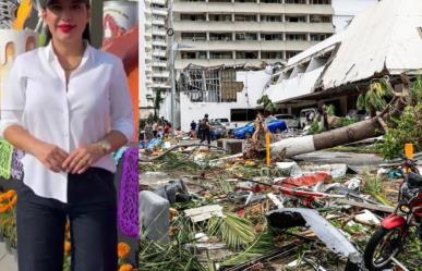 VIDEO: Sandra Cuevas, no comprará ropa por 3 meses, para ayudar a Acapulco