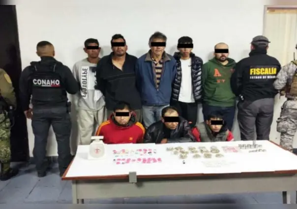 Detienen a 22 por homicidio, secuestro, extorsión y narcomenudeo en Edomex