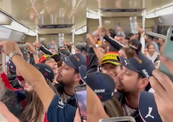 VIDEO: Critican a checolibers por cantar Cielito Lindo en metro de CDMX