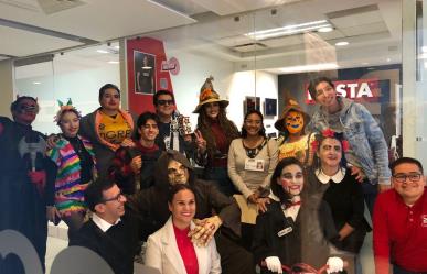 Celebra Grupo POSTA Halloween con concurso de disfraces