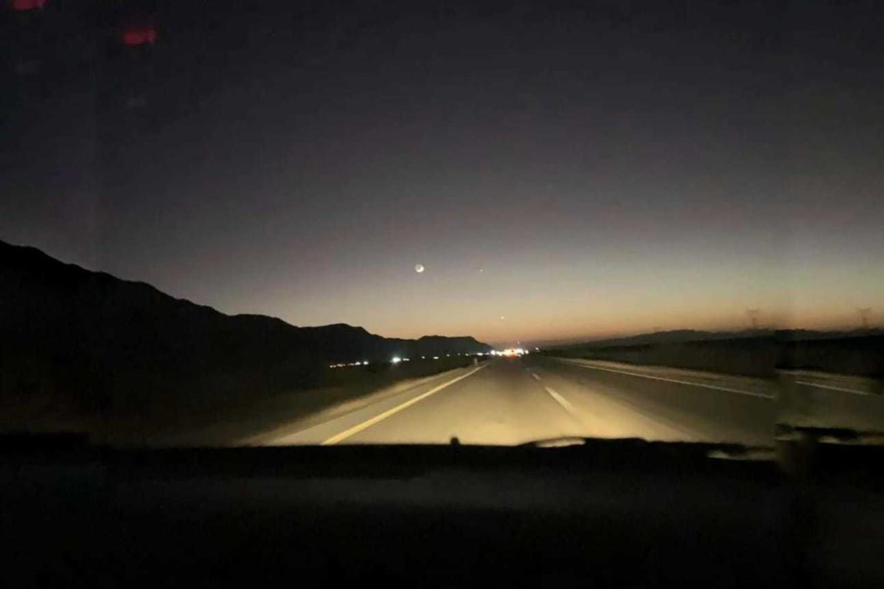 Madrugada en la Carretera Saltillo - Torreón / Foto: El Meny