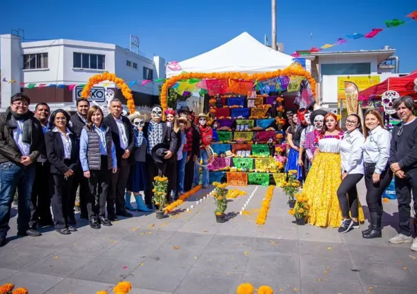 Recuerdan en Guadalupe a Xavier López Chabelo con altar de muertos