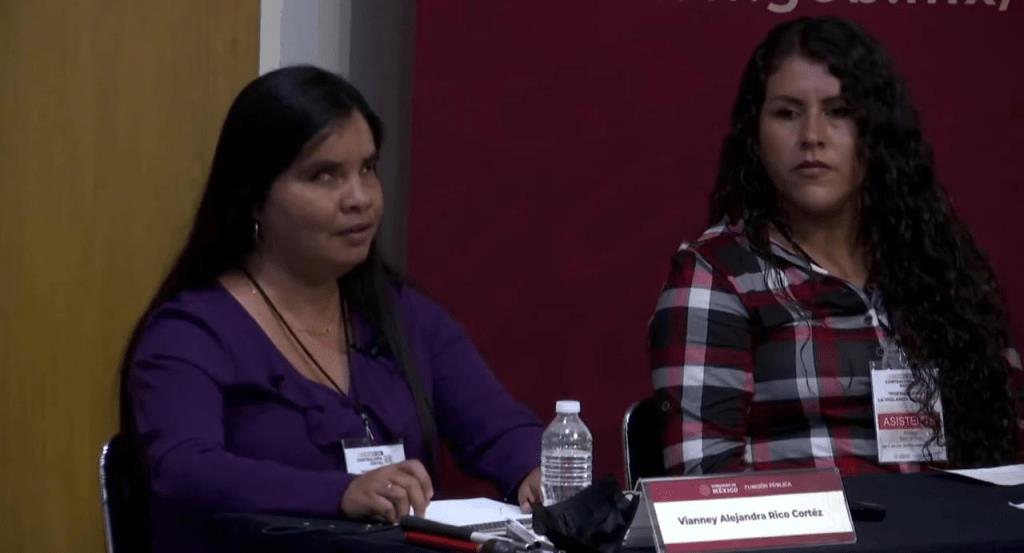 Vianey Alejandra Rico Cortez, creadora del proyecto Señales Contrapunteadas. Fotografía de SEFIRC.