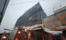 Se incendia edificio abandonado en la Lagunilla, no hubo heridos