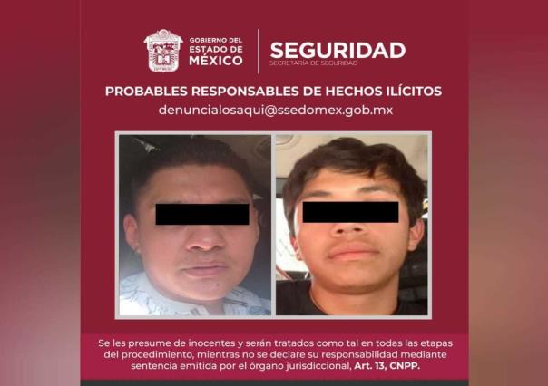 Detienen a 2 presuntos ladrones de negocios tras persecución de Chalco a CDMX