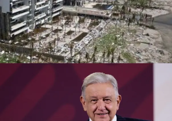 Condena AMLO uso de catástrofe en Acapulco con fines políticos