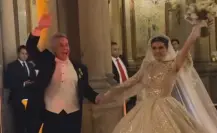 ¡Triunfó el amor! Alexis Ayala y Cinthia Aparicio se casaron por la iglesia