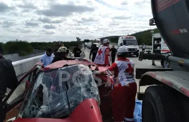 Choque en Allende deja dos muertos y tres lesionados