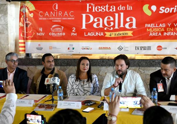 Celebran en Torreón la 4ta Fiesta de la Paella Lagunera