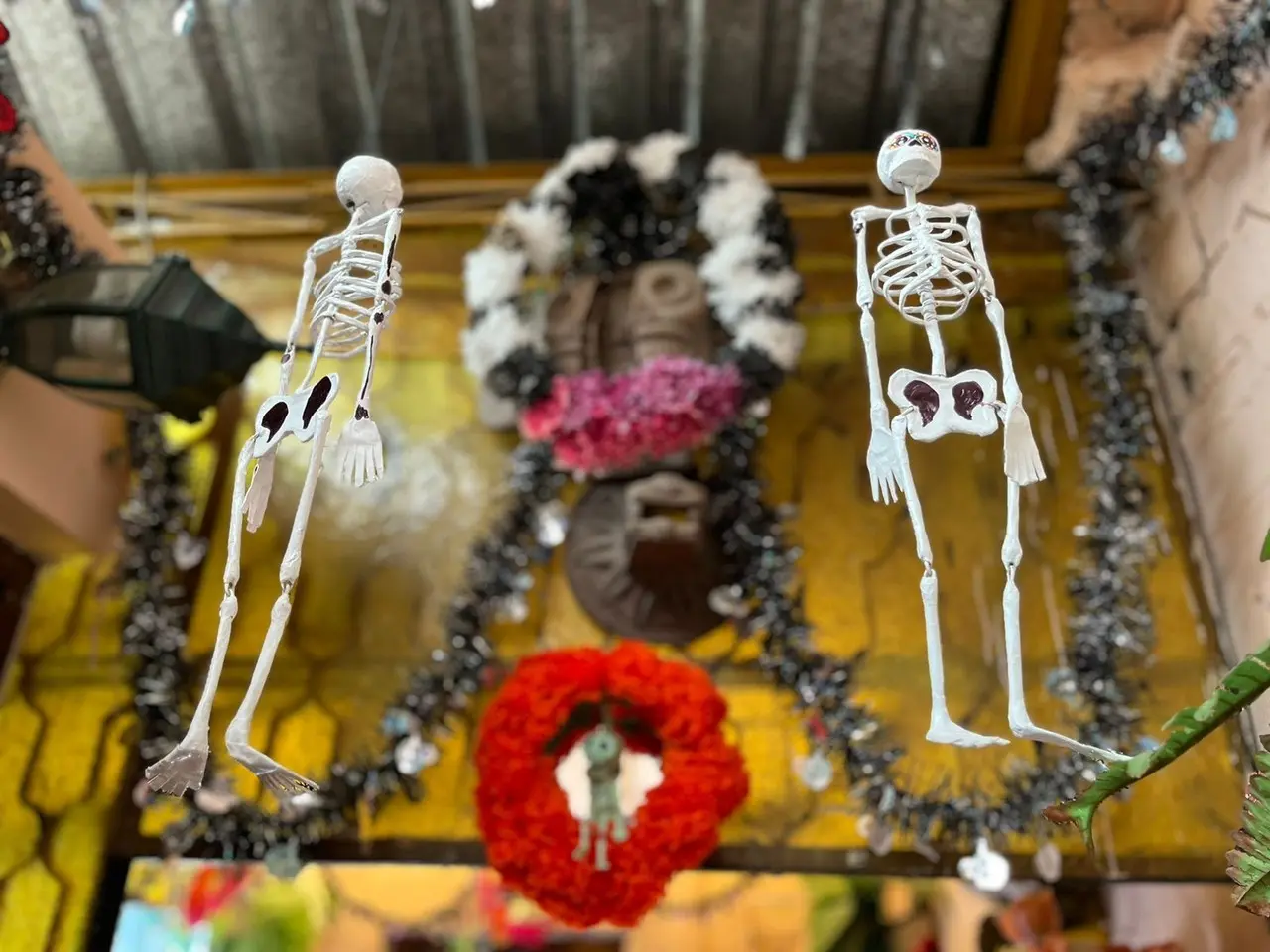 Esta ofrenda forma parte de la tradición de San Andrés Mixquic. Foto: Iván Macías