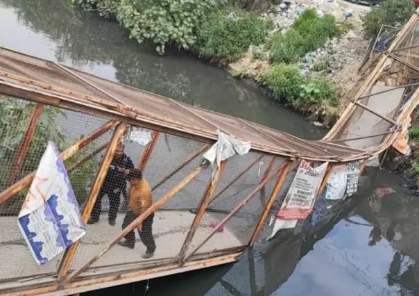 Dan de alta a 11 lesionados tras la caída del puente en Neza y Chimalhuacán