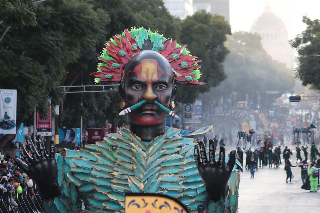 Desfile del Día de Muertos de la Ciudad de México 2023. Foto: @GobCDMX