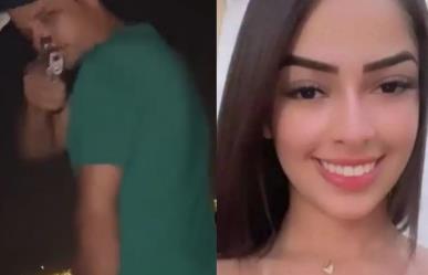 VIDEO: Mujer graba momento en que su novio la mata de un disparo