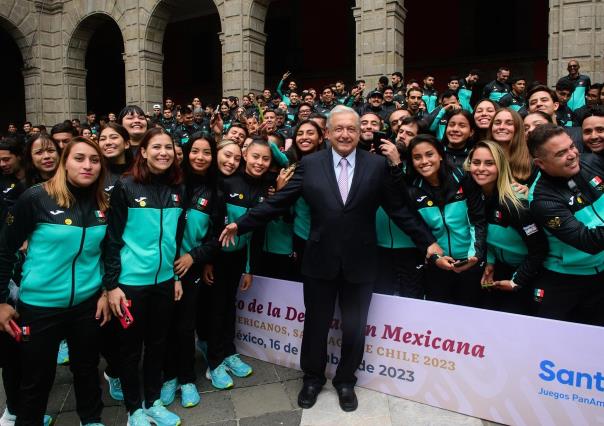 Reconoce presidente tercer lugar logrado por México en Juegos Panamericanos