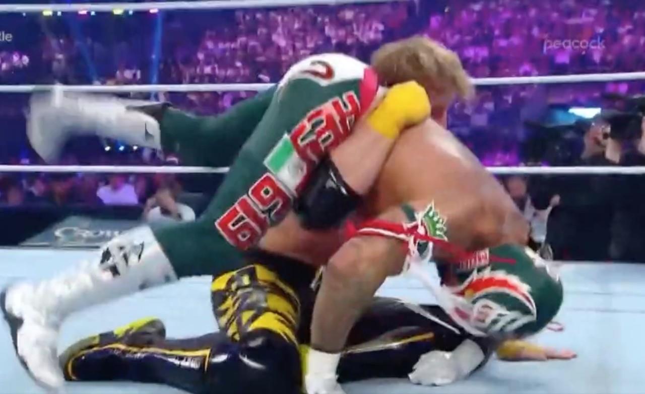Es la segunda victoria consecutiva de Logan Paul en WWE. La anterior fue ante Ricochet en SummerSlam. Foto: Twitter.