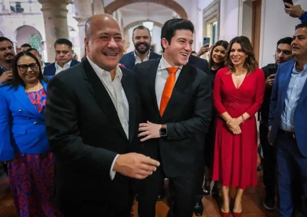 Asiste Samuel García a Quinto Informe de Gobierno de Enrique Alfaro en Jalisco