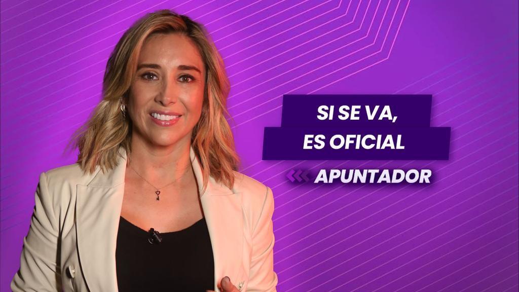 Si se va, es oficial