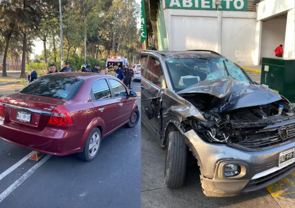 Accidente en Gustavo A. Madero deja tres heridos y tráfico en Eje 3