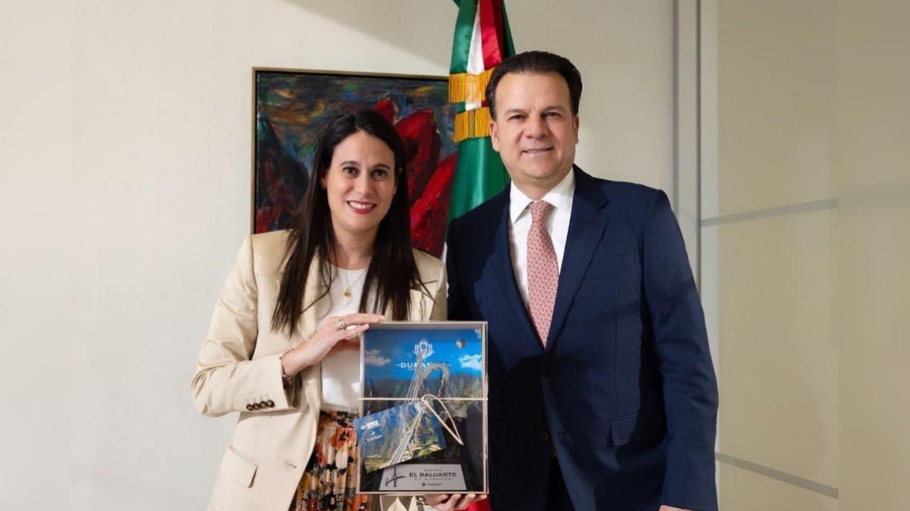 Presenta Esteban ventajas competitivas de Durango ante empresarios de Florida