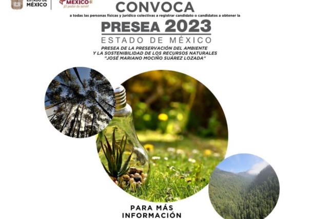 Reconocerán a mexiquenses con Presea 2023 por méritos ambientales