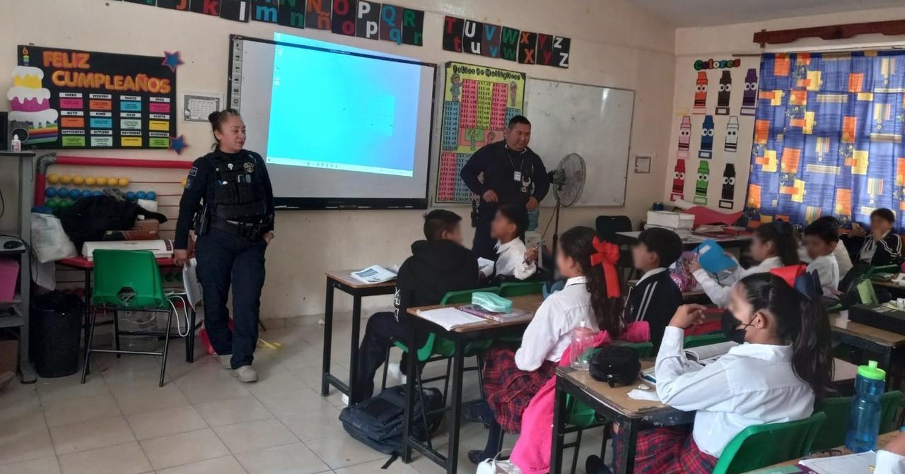 Previenen el acoso escolar en escuelas de Gómez Palacio. Foto: Cortesía.