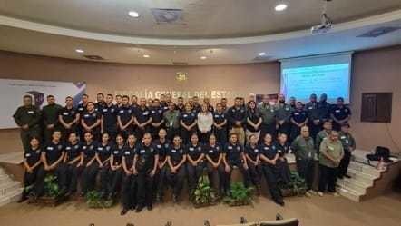 En el taller se abordaron distintos temas relevantes en seguridad para las mujeres.  (Fotografía: Gobierno de Saltillo)