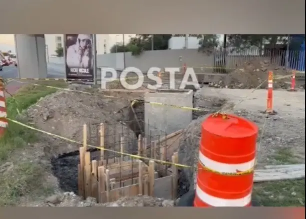 Cierran lateral de avenida Churubusco por trabajos de Agua y Drenaje