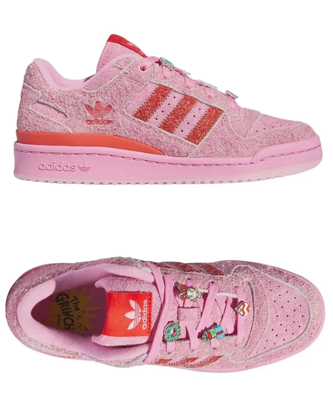 Lanza Adidas colección de tenis de El Grinch para la Navidad 2023