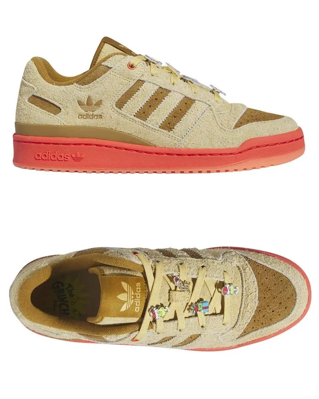 Lanza Adidas colección de tenis de El Grinch para la Navidad 2023