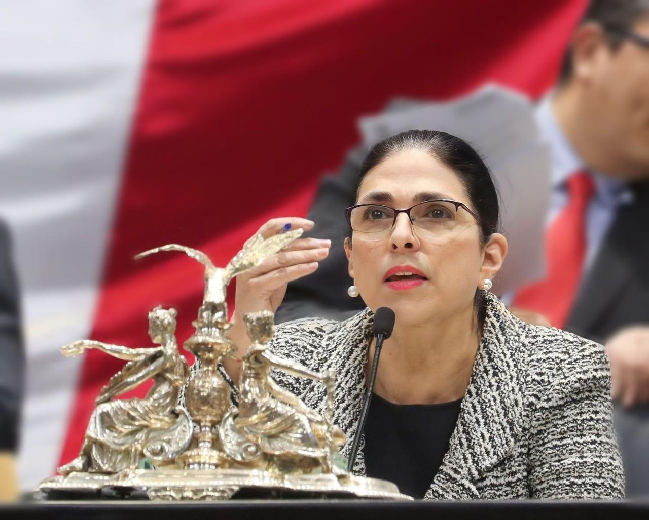 Marcela Guerra asegura la libertad de expresión en la Cámara de Diputados. Foto:@MarcelaGuerraNL