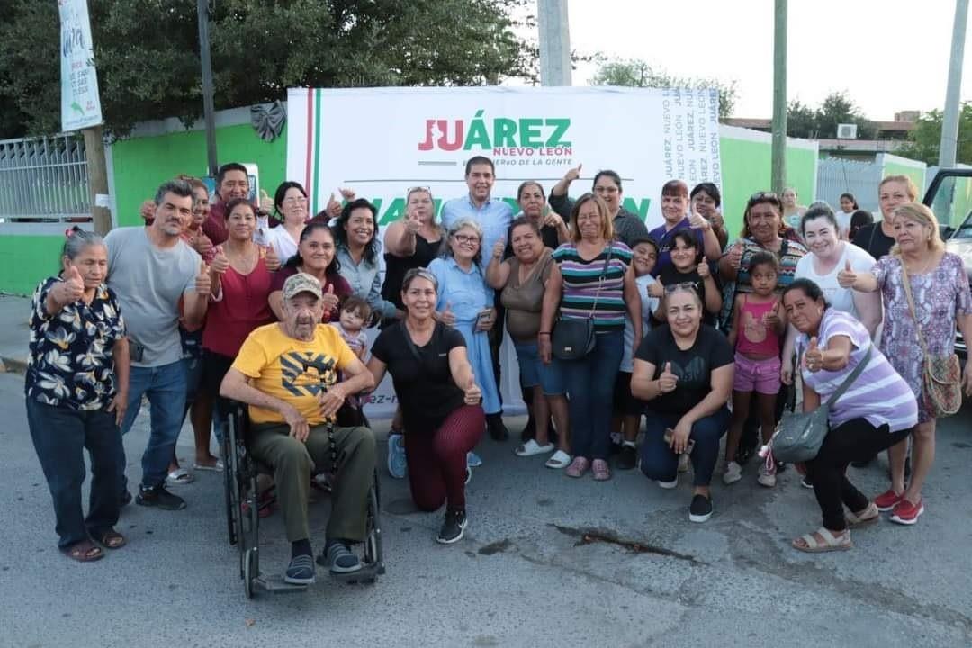 Inaugura Francisco Treviño 1.2 kilómetros de alumbrado público en Juárez