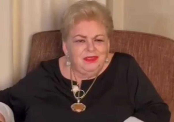 Paquita la del Barrio confirma hospitalización