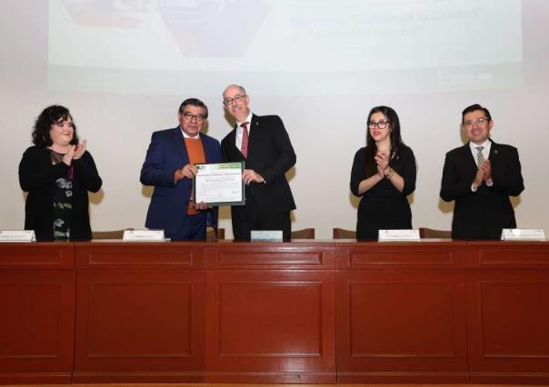 Recibe UAEMÉX Certificado al Sistema de Gestión