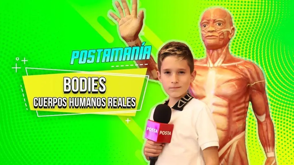 Mateo Vargas, como creador junior de POSTA, buscó en esta visita enriquecer su conocimiento sobre el cuerpo humano y descubrir nuevas historias que compartir con sus seguidores. Foto: Especial/ POSTAMX