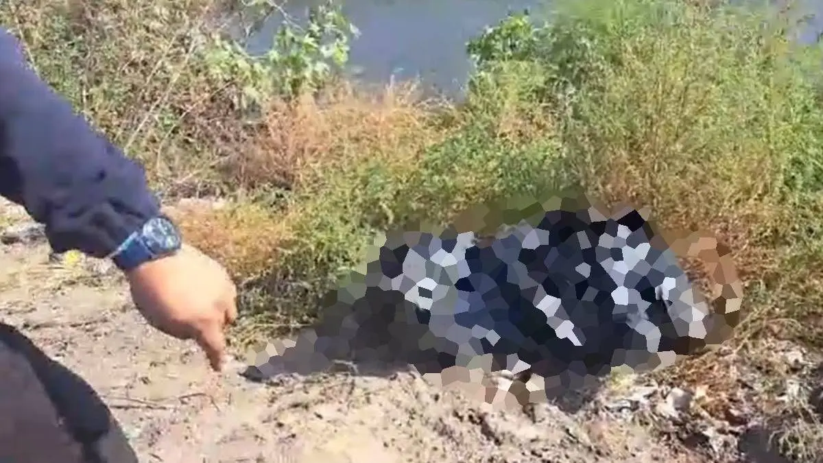 Bolsa de plástico en el Río de la Compañía. Imagen: Cortesía.