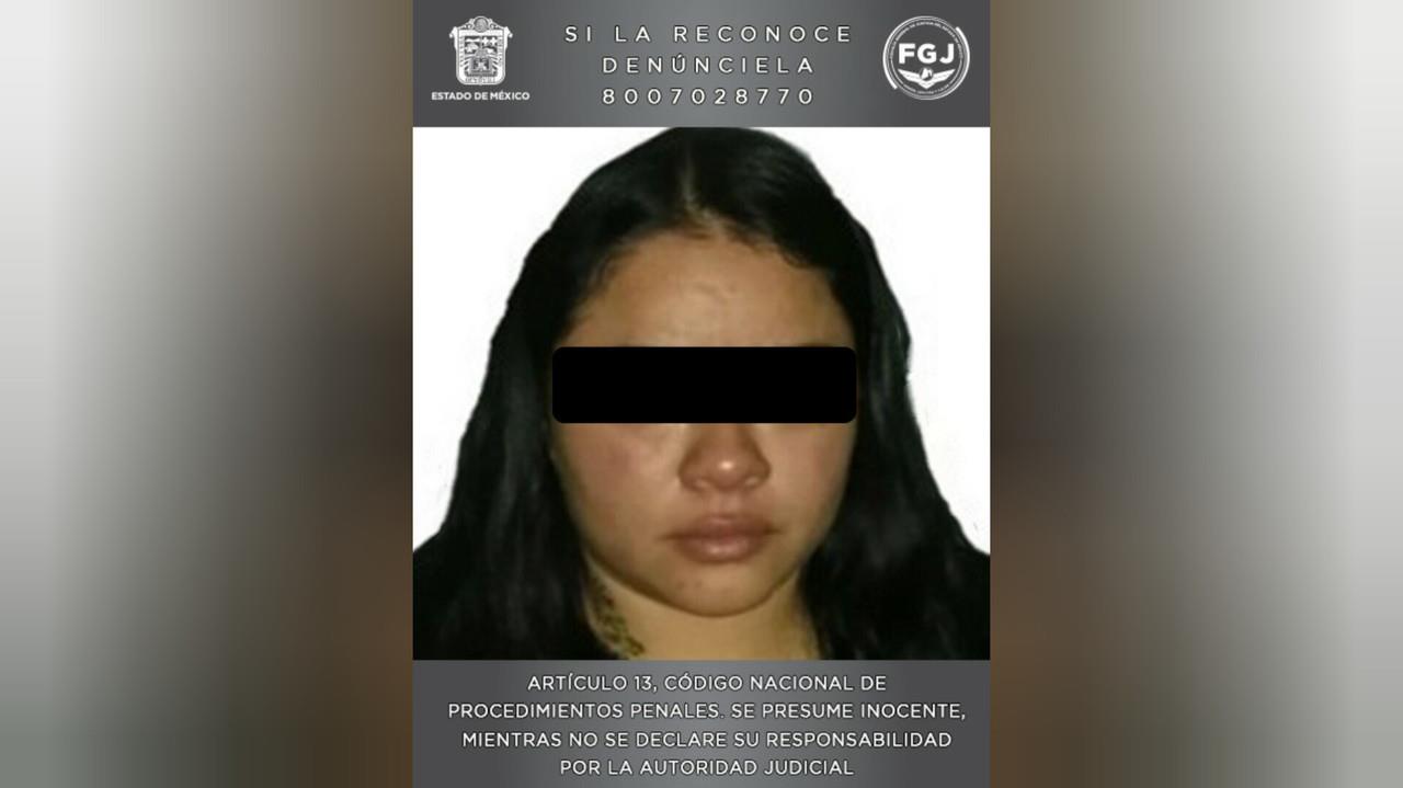 Danae espera que un juez le resuelva si será o no vinculada a proceso por homicidio calificado. Foto: FGJEM