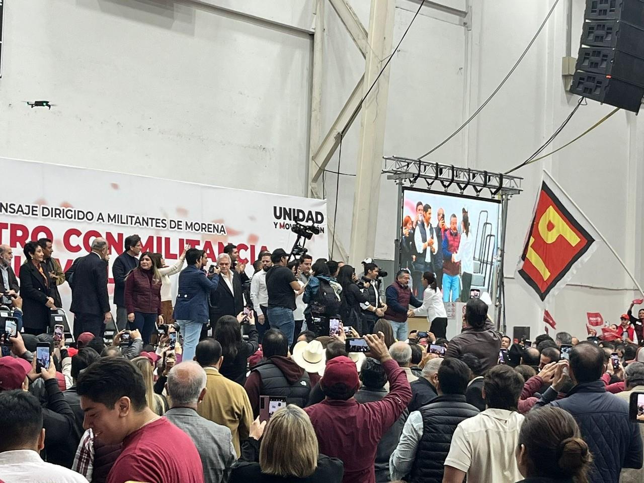 Le gritan “Presidenta” a Claudia Sheinbaum en su visita a  Monterrey