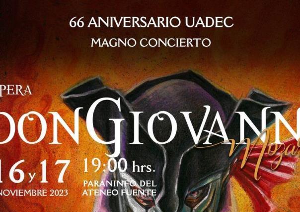 Invitan a la ópera de Don Giovanni de Mozart