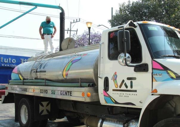 Habrá 40 colonias afectadas de Tlalpan por disminución en el suministro de agua