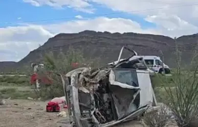 Fallecen Mujeres en aparatoso accidente en la carretera Saltillo-Torreón