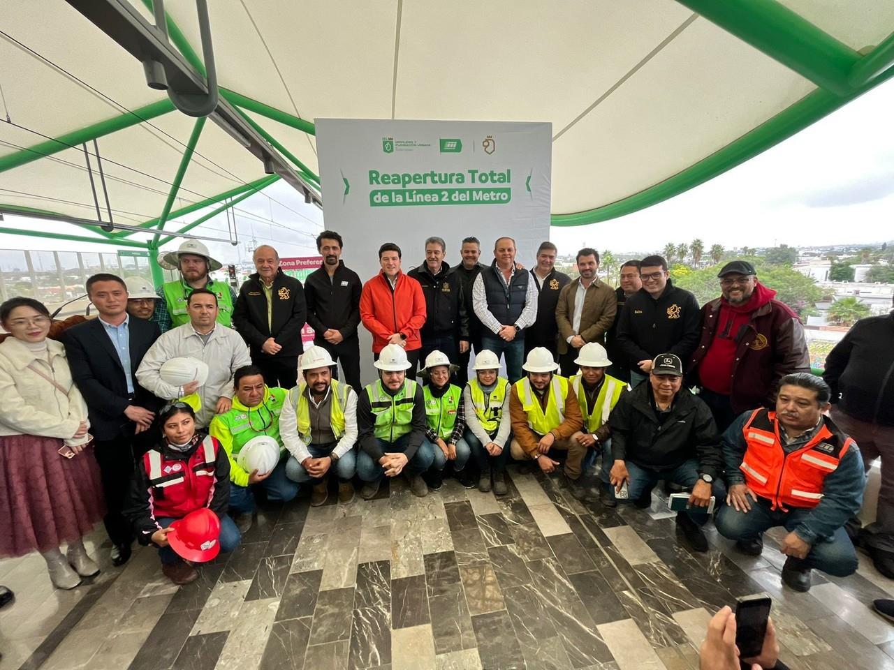 Reabren totalmente Línea 2 del Metro