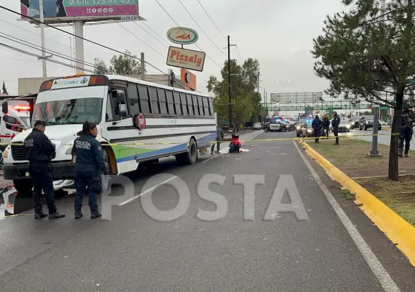 Muere ciclista al ser arrollado por un carro y un camión