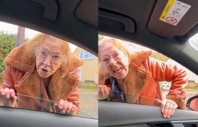 Comparan a abuelita enfurecida con Pennywise ¡Su rostro es espeluznante !